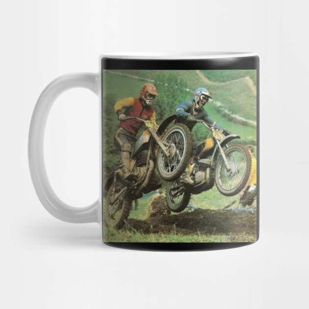 Vintage Motocross 2 by TommySniderArt